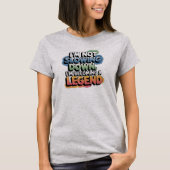 Ouderdoms Humor Vrouwen T-shirt (Voorkant)