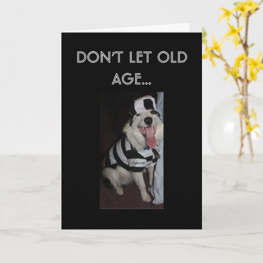 OUDERDOMS KAART (Gele Bloem)