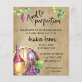 Ouderdomsbegroting voor perfecte wijn (Voorkant)