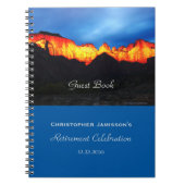 Ouderdomsbezoekerslijst, naam Zion Sunrise Notitieboek (Voorkant)