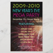 Ouderdomsfeest nieuwjaar flyer (Voorkant)