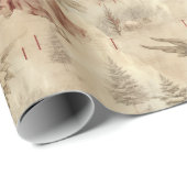 ouderdomskerstpatroon cadeaupapier (Rol Hoek)