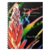 Ouderdomskeuze uit het gastboek Aloe Floral Name Notitieboek (Voorkant)