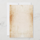 Ouderdomskulls nodigen Roos van halloween uit Kaart (Achterkant)