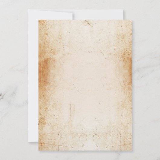 Ouderdomskulls nodigen Roos van halloween uit Kaart (Achterkant)