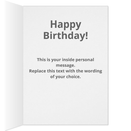 Ouderdomsmeter - 40e verjaardag Kaart (Binnen (Rechts))