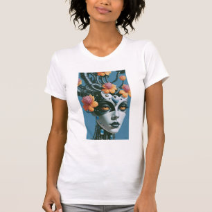 Oudere Bloem Staatsvrouw T-shirt