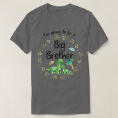 Oudere broer, ik word eindelijk een grote broer t-shirt (Design voorkant)