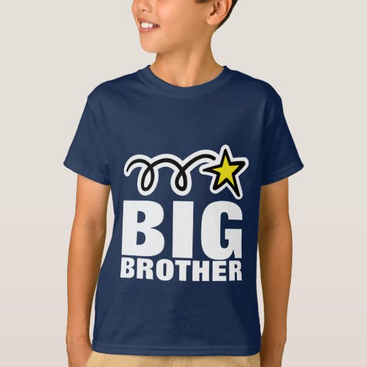 Oudere broer T-shirt | Grote Broer (Voorkant)