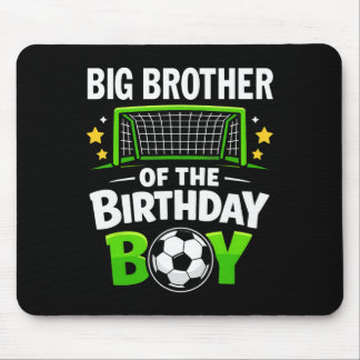 Oudere Broer Van De Verjaardag Jongen Voetbal Ll F Muismat