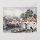 Oudere brug over de rivier de Chapro, c.1850 (c Briefkaart (Voorkant)