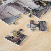 Oudere brug over de rivier de Chapro, c.1850 (c Legpuzzel (Zijkant)