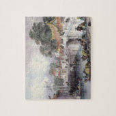 Oudere brug over de rivier de Chapro, c.1850 (c Legpuzzel (Verticaal)