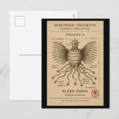 Oudere Dingen - Pabodie Expeditie, Miskato Feestdagenkaart (Voorkant / Achterkant)