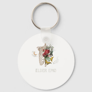 Oudere Emo Grappige Goth Oudere Gothic Cottagecore Sleutelhanger