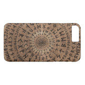 Oudere Futhark Circular Composition Case-Mate iPhone Case (Achterkant (Horizontaal))