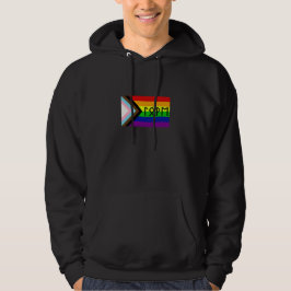 Oudere Futhark Liefde Progressieve Pride Vlag Hoodie