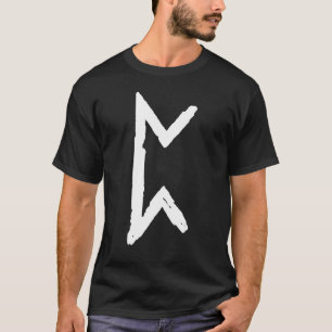 Oudere Futhark Rune Perthro Letter P T-shirt