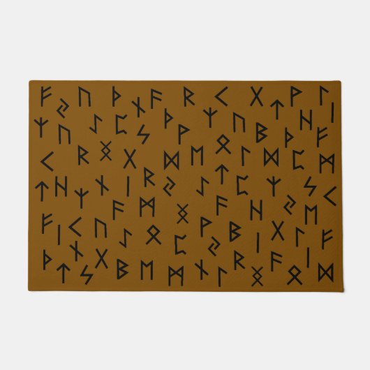 Oudere futhark-runen deurmat (Voorkant)