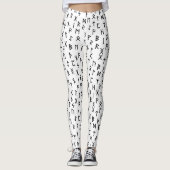 Oudere futhark-runen leggings (Voorkant)