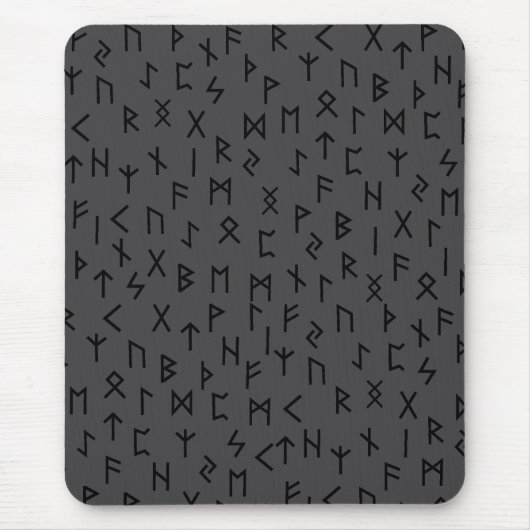 Oudere futhark-runen muismat (Voorkant)