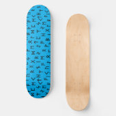 Oudere futhark-runen persoonlijk skateboard (Voorkant)