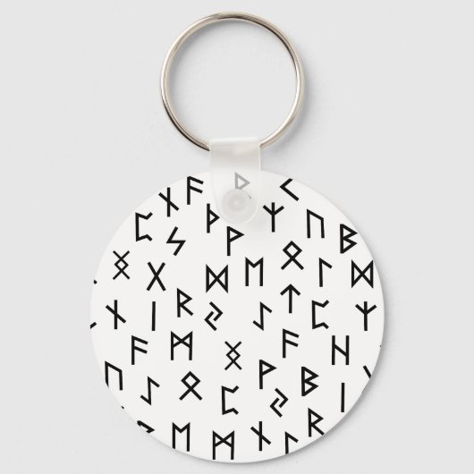 Oudere futhark-runen sleutelhanger (Voorkant)