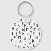 Oudere futhark-runen sleutelhanger (Achterkant)