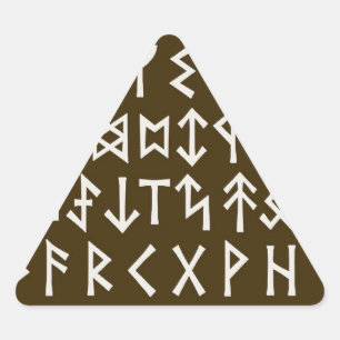 Oudere Futhark Runen Sticker