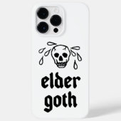 Oudere Gothic Case-Mate iPhone Case (Achterkant)