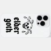 Oudere Gothic Case-Mate iPhone Case (Achterkant (horizontaal))