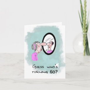 Oudere Grappige Verjaardag Kaart