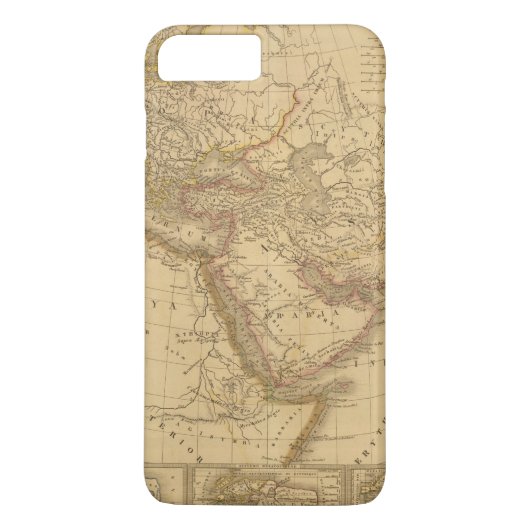 Oudere kaart Case-Mate iPhone case (Achterkant)
