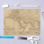 Oudere kaart tissuepapier (Craft)