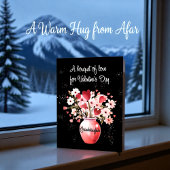 Oudere kleindochter Valentijnsdag Boeket van Liefd Kaart