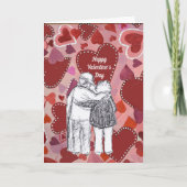oudere koppels valentijn kaart (Voorkant)