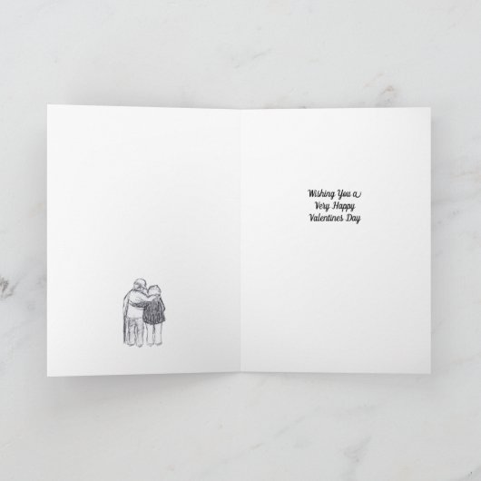 oudere koppels valentijn kaart (Binnen)