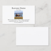 Oudere paar visitekaartje template (Voorkant / Achterkant)