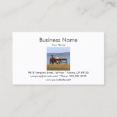 Oudere paar visitekaartje template (Voorkant)