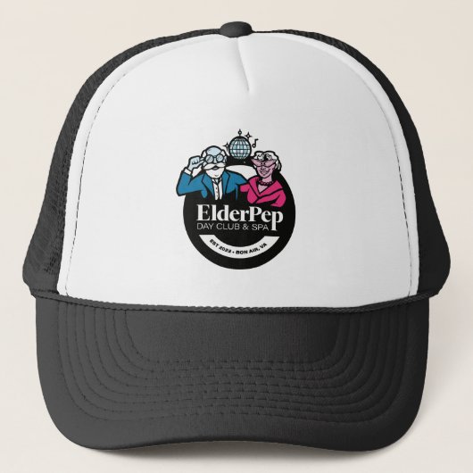 Oudere Pep trucker hoed Trucker Pet (Voorkant)