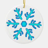 Oudere Sign Snowflake Ornament (Voorkant)