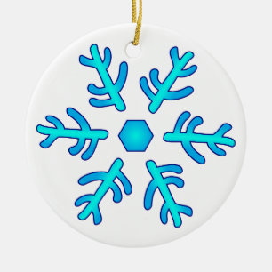 Oudere Sign Snowflake Ornament