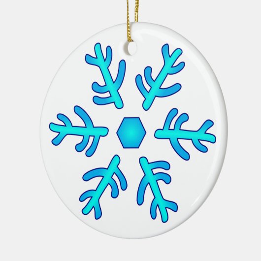 Oudere Sign Snowflake Ornament (Links)