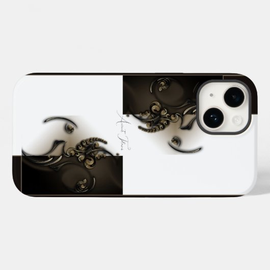 "Oudere ventilator", Apple iPhone 14 Hoesje (Achterkant (horizontaal))