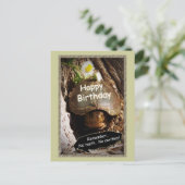 Oudere verjaardag briefkaart (Staand voorkant)