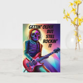 Oudere verjaardagskaart krijgen kaart (Gele Bloem)