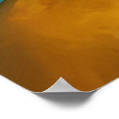 Oudere vrouw met botervliegen poster (Hoek)