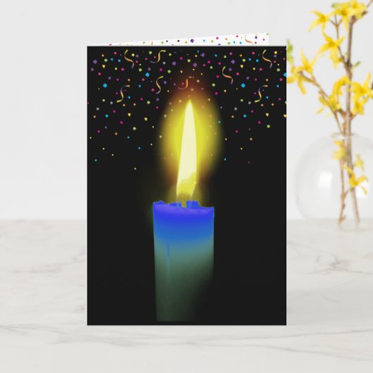 Oudere zangkaarsen kaart (Gele Bloem)