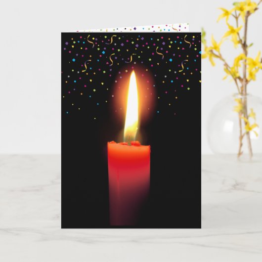 Oudere zangkaarsen kaart (Gele Bloem)