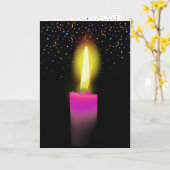 Oudere zangkaarsen kaart (Gele Bloem)